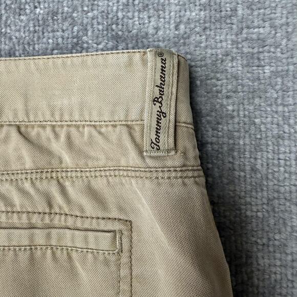 Tommy Bahama Pants Mens 40 Khaki Tencel Lyocell Blend Casual Chino Comfort - Picture 12 of 12